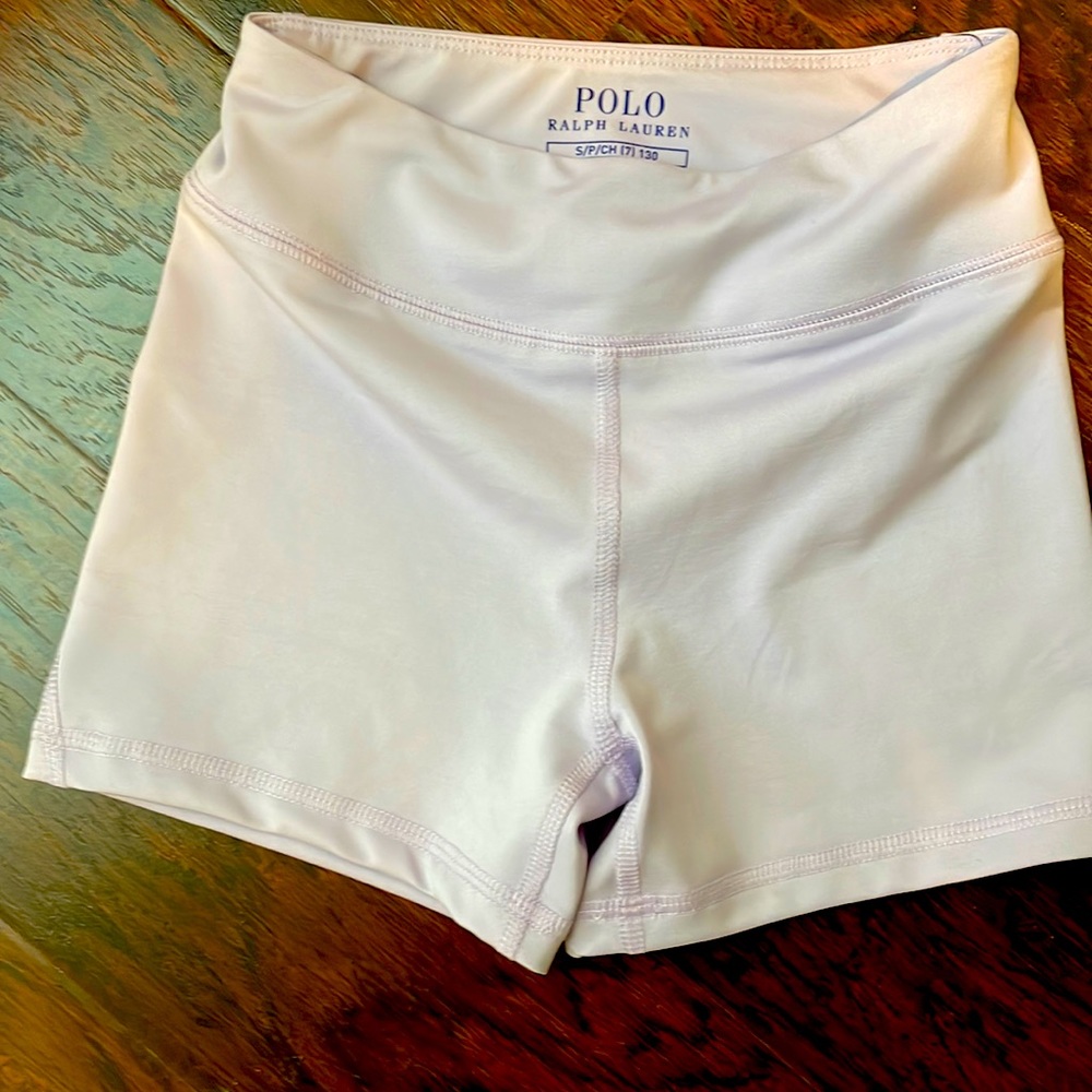 (NWOT) Polo Ralph Lauren Light Purple shorts; girls size